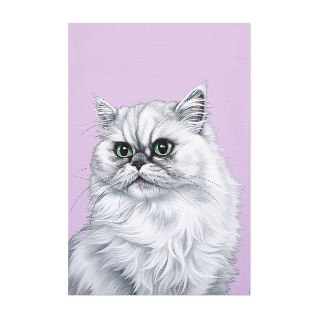 El Papi Painting Animals Cat Persian Cat Art Print/Poster