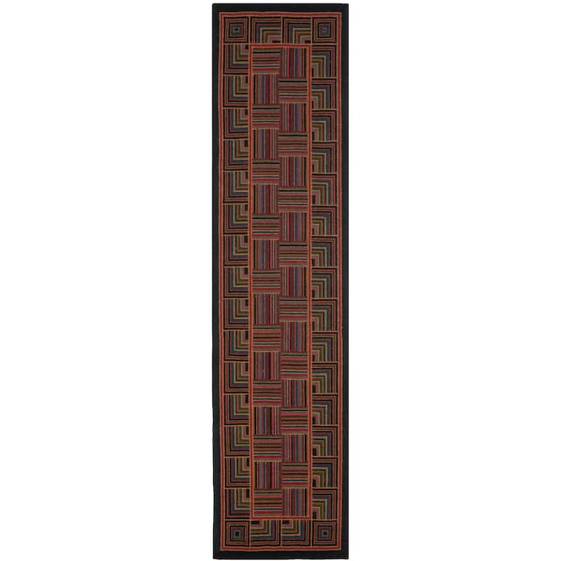 SAFAVIEH Handmade Chelsea Brikena French Country Wool Rug