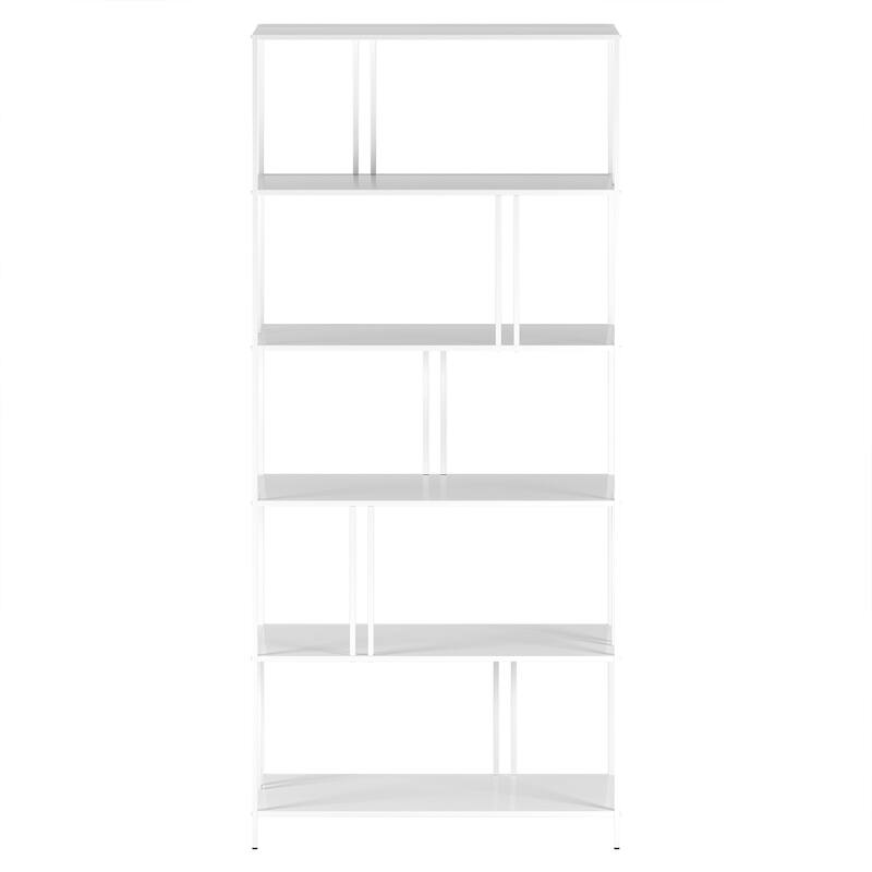 Cortland 34'' Wide Rectangular Bookcase