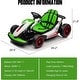 preview thumbnail 25 of 30, Go Kart for Kids, 24V Drift Kart with 2X200W Strong Motor