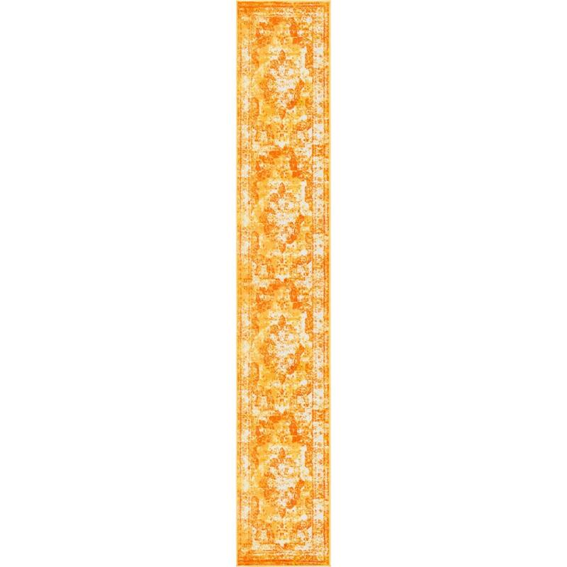 Transitional Fredo Collection Area Rug - 2'x13' - Orange