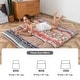 preview thumbnail 5 of 6, Boho Floral Pattern Japanese Floor Futon Mattress