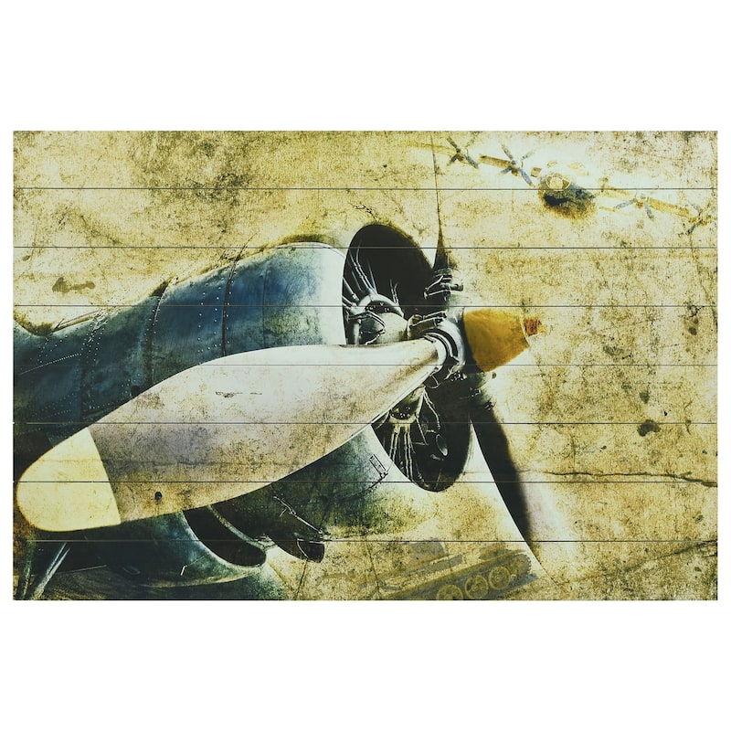 "Corsair" Arte de Legno Digital Print on Solid Wood Wall Art