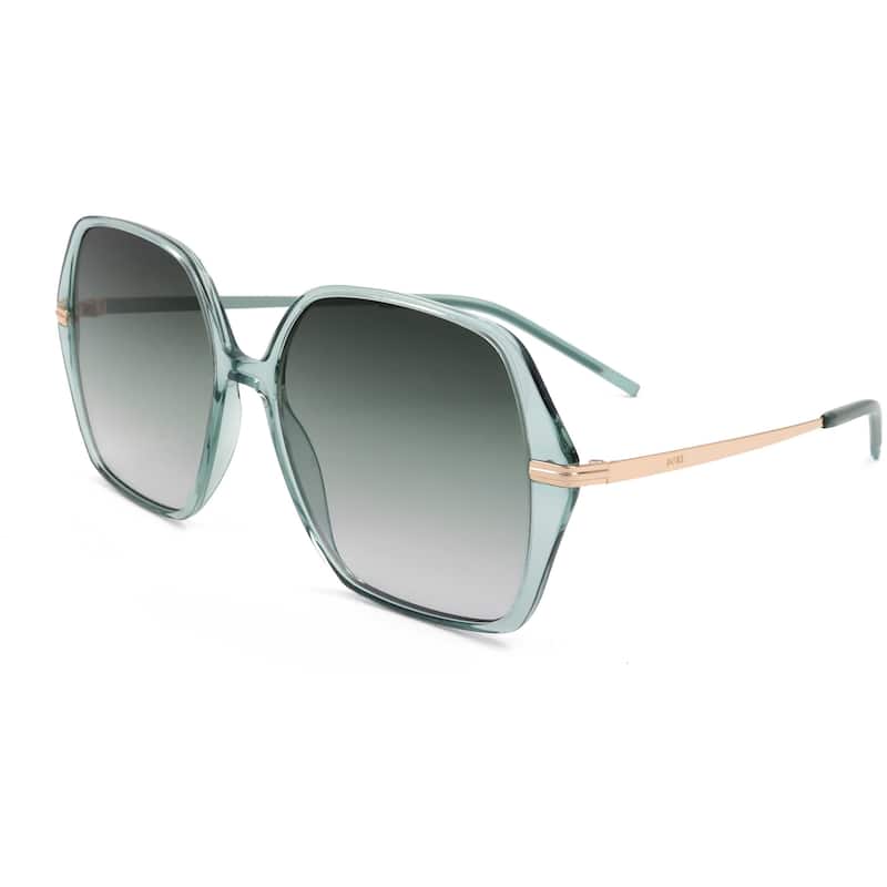 Hugo Boss Women's 57mm Gold Green Sunglasses BOSS1660-S-PEF-IB