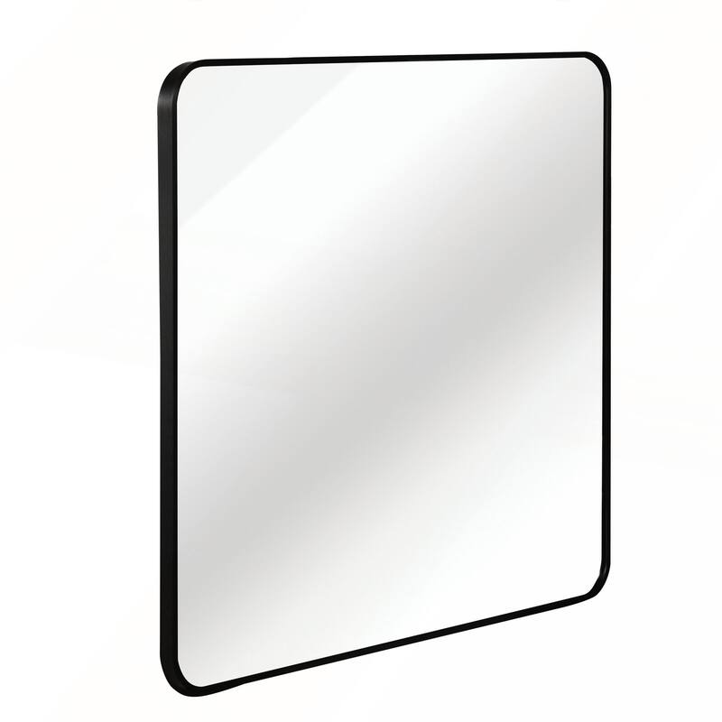 36in x 36in Inch Metal Framed Square Bathrrom Mirror