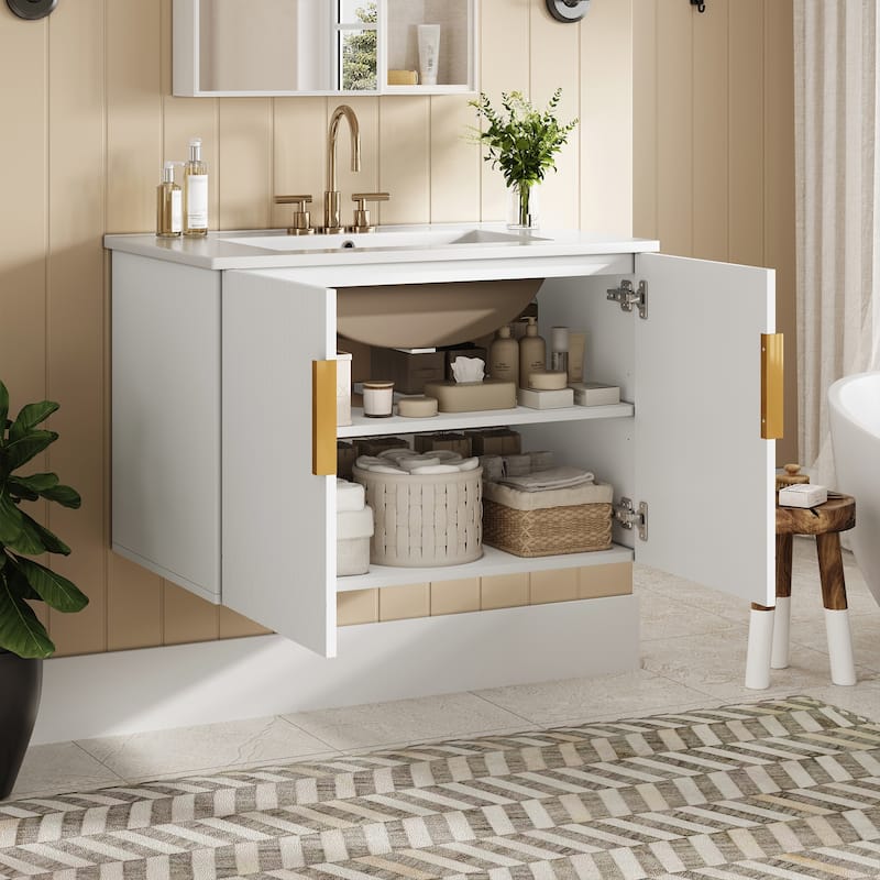 Stylish Vintage Bathroom Vanity with Premium Functionality and Durability