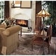 preview thumbnail 2 of 1, Tiffany Multicolor Resin Floor Lamp
