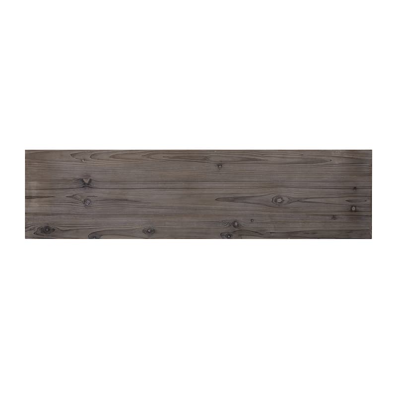 Elegant Entryway Console – Hexagonal Hollow-Leg Design with Premium Fir Veneer, Versatile for Hallway, Foyer or Living Room
