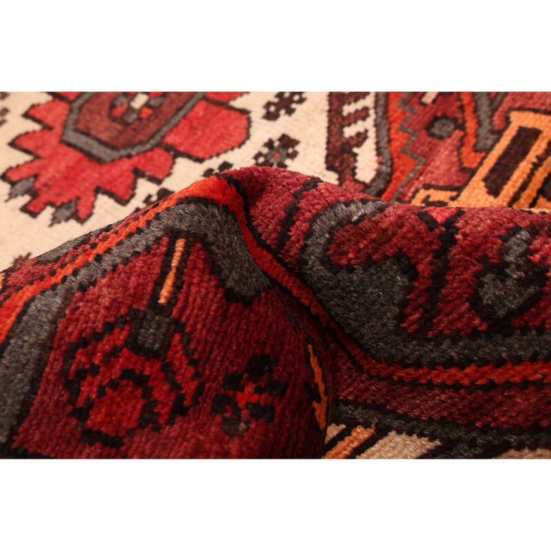 ECARPETGALLERY Hand-knotted Konya Anatolian Dark Red Wool Rug - 2'11 x 9'8