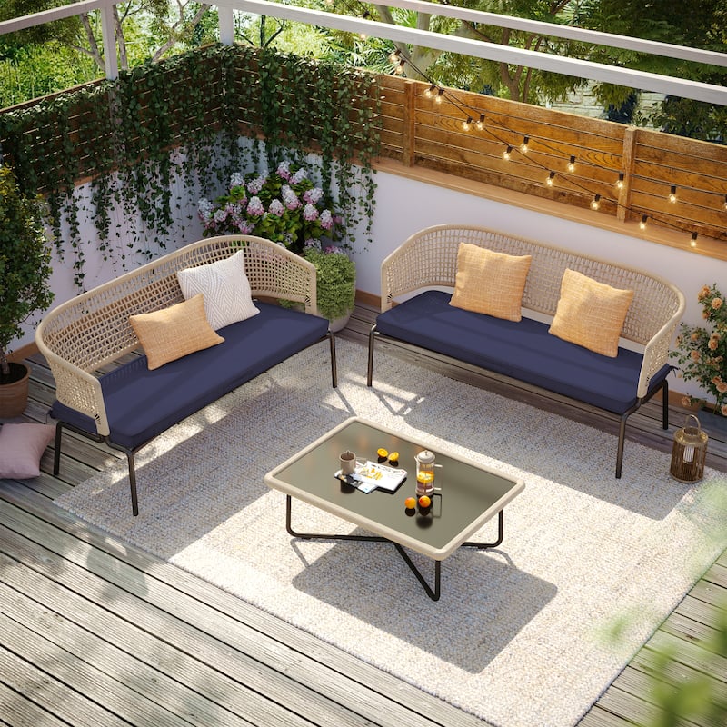VredHom Outdoor Bench Settee Cushion Patio Loveseat Swing Cushion
