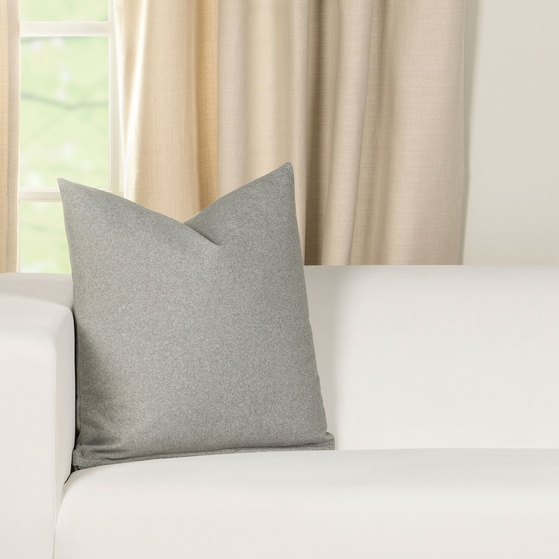 Siscovers Burly Super-Soft Throw Pillow - 16 x 16 - Burly Fog