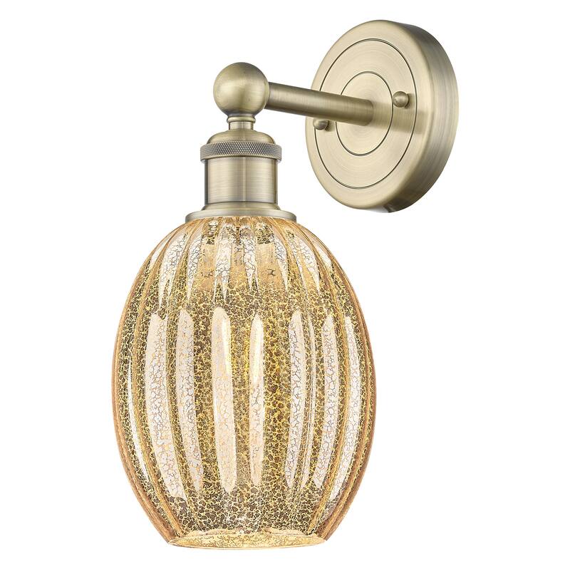 Innovations Lighting 616-1W-13-7 Preston Sconce Preston 13" Tall Wall - Antique Brass / Mercury