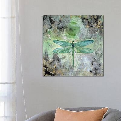 iCanvas "Dragonfly V" by Stephanie Law Canvas Print