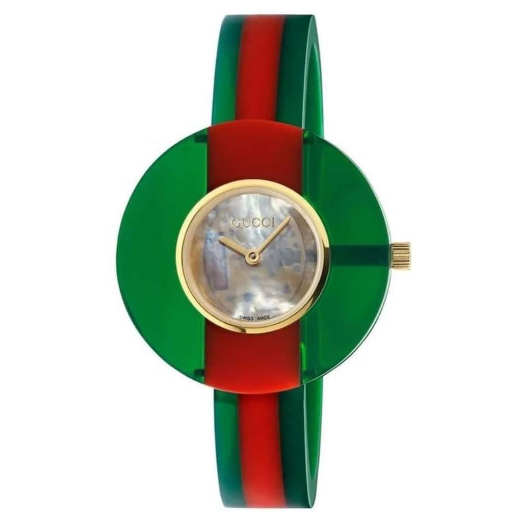 Gucci Women's Vintage Gold Dial Watch - YA143403 - One Size