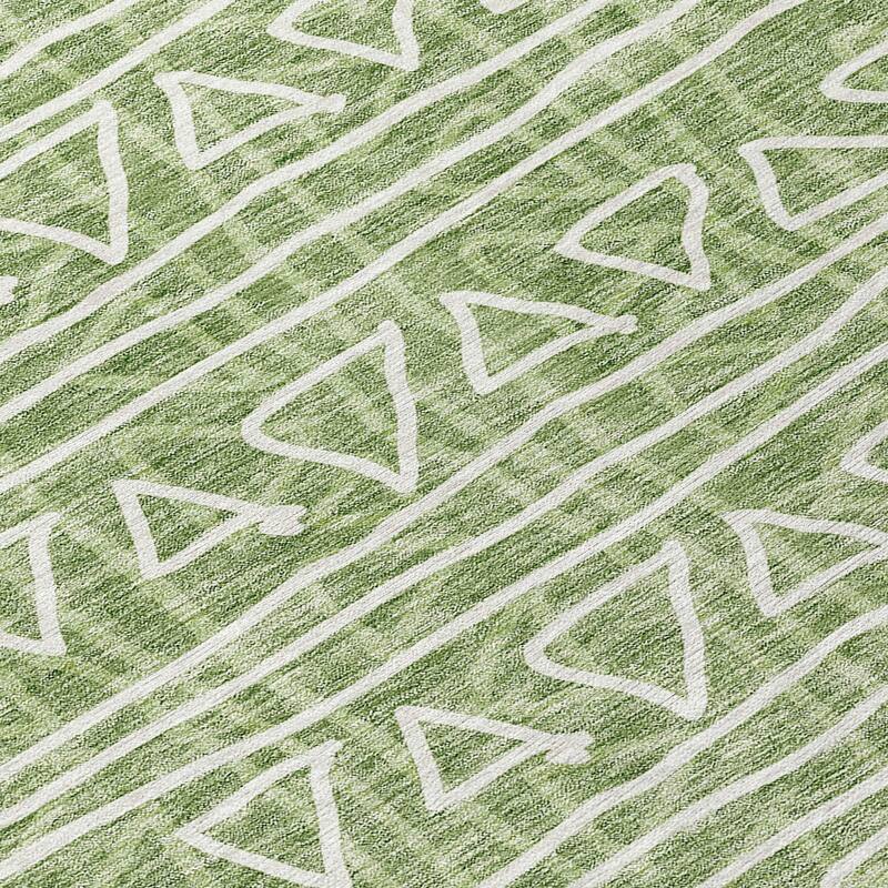 Machine Washable Indoor/ Outdoor Chantille Morrocan Boho Rug