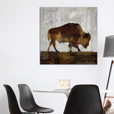 iCanvas "Bison" by Carl Colburn Canvas Print