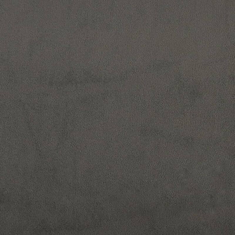 vidaXL 3 Piece Sofa Set with Throw Pillows&Cushions Dark Gray Velvet - 54.3" x 30.3" x 31.5"