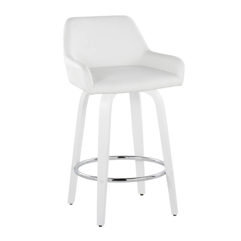 Daniella 26" Fixed-Height Counter Stool - Set of 2
