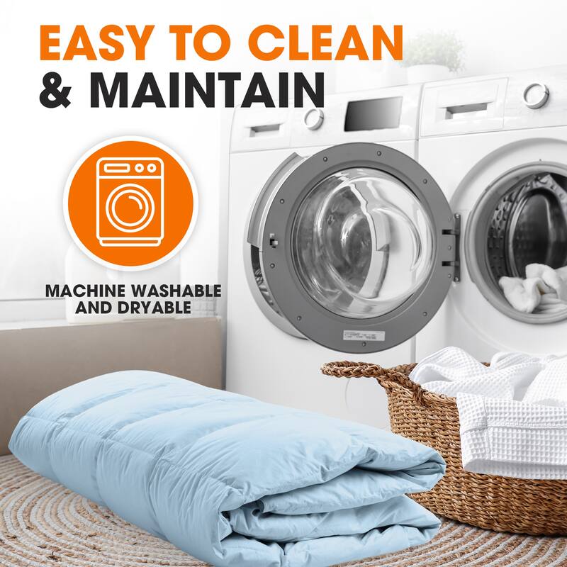 Cheer Collection All Season Down Alternative Hypoallergenic Comforter