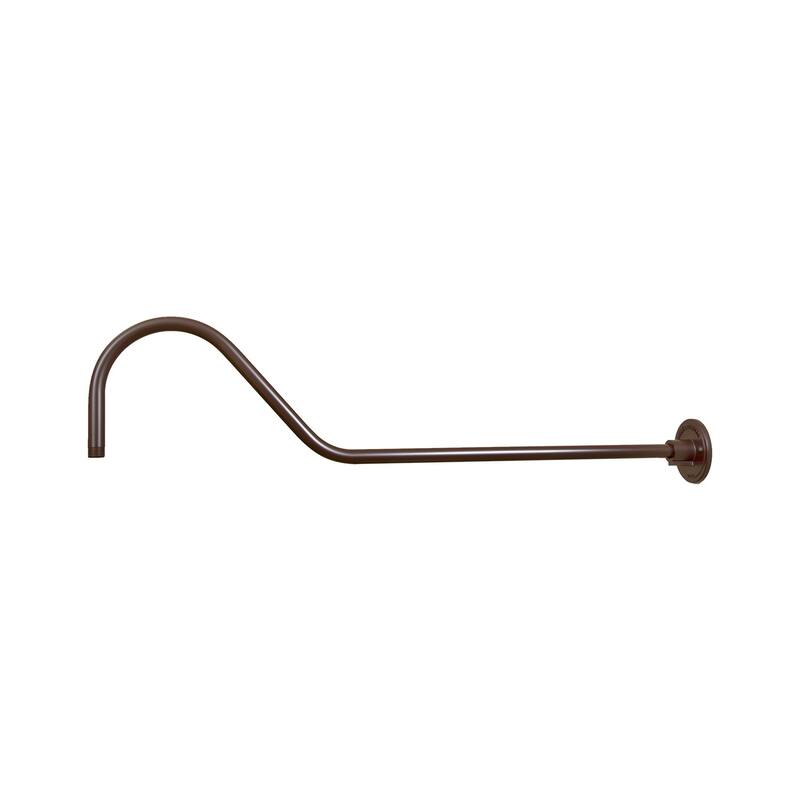 Millennium Lighting R Series 41" Long Goose Neck Stem - Architectural Bronze