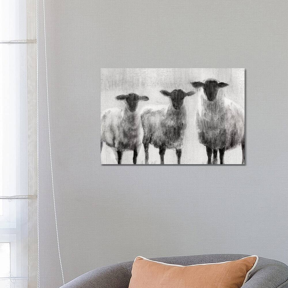 iCanvas "Rustic Sheep I" by Ethan Harper Canvas Print