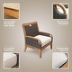 preview thumbnail 6 of 13, Cambridge Casual Palma 3-piece Teak Wicker Outdoor Chat Set with FREE Pillow
