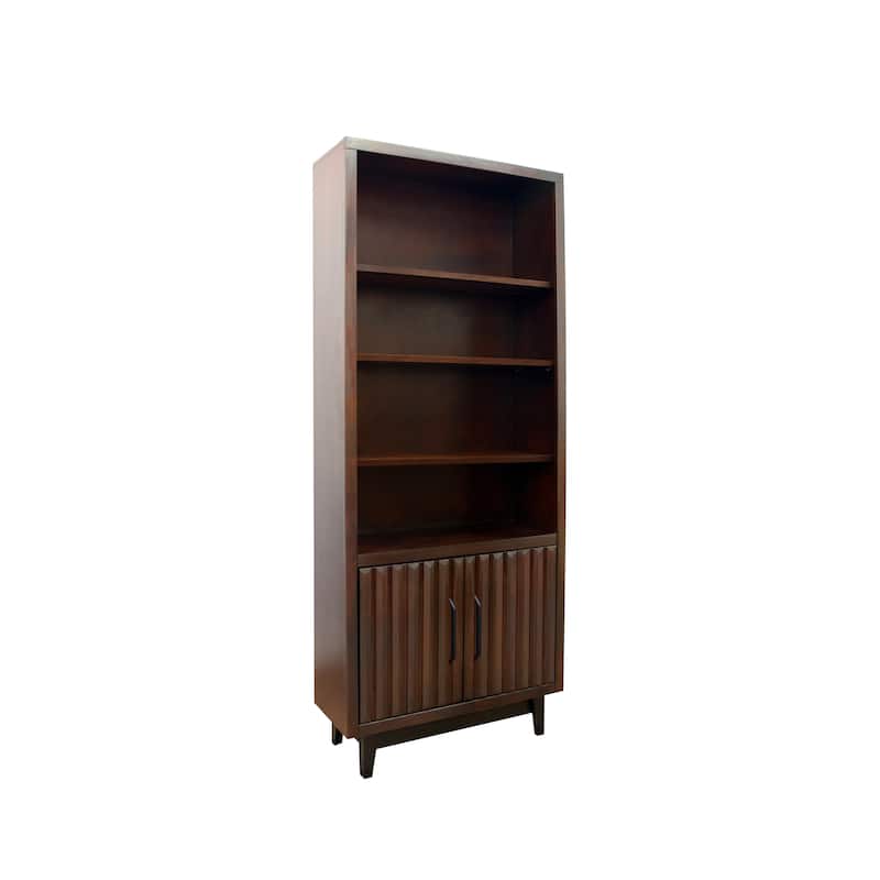 Bridgevine Home Radiance 78 inch High Bookcase Pier, No Assembly Required