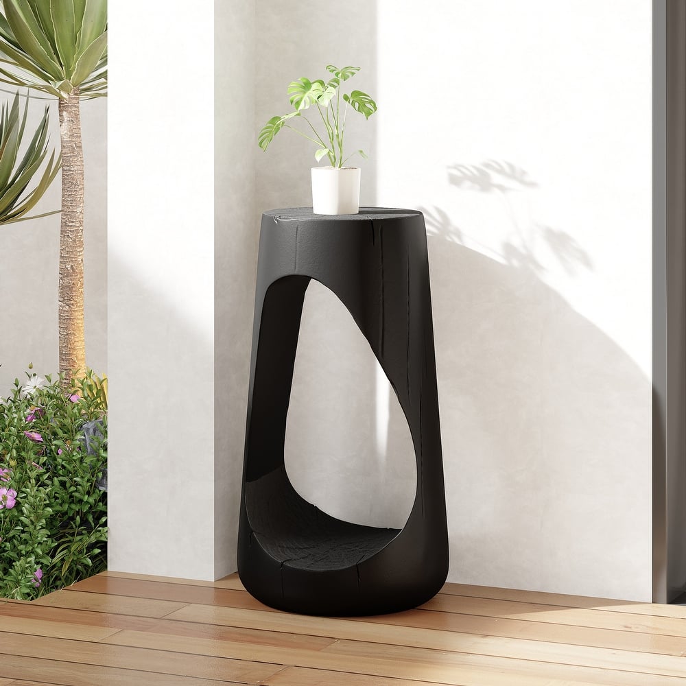 Christopher Knight Home - Quillan MGO End Table with Hollow Modern Design