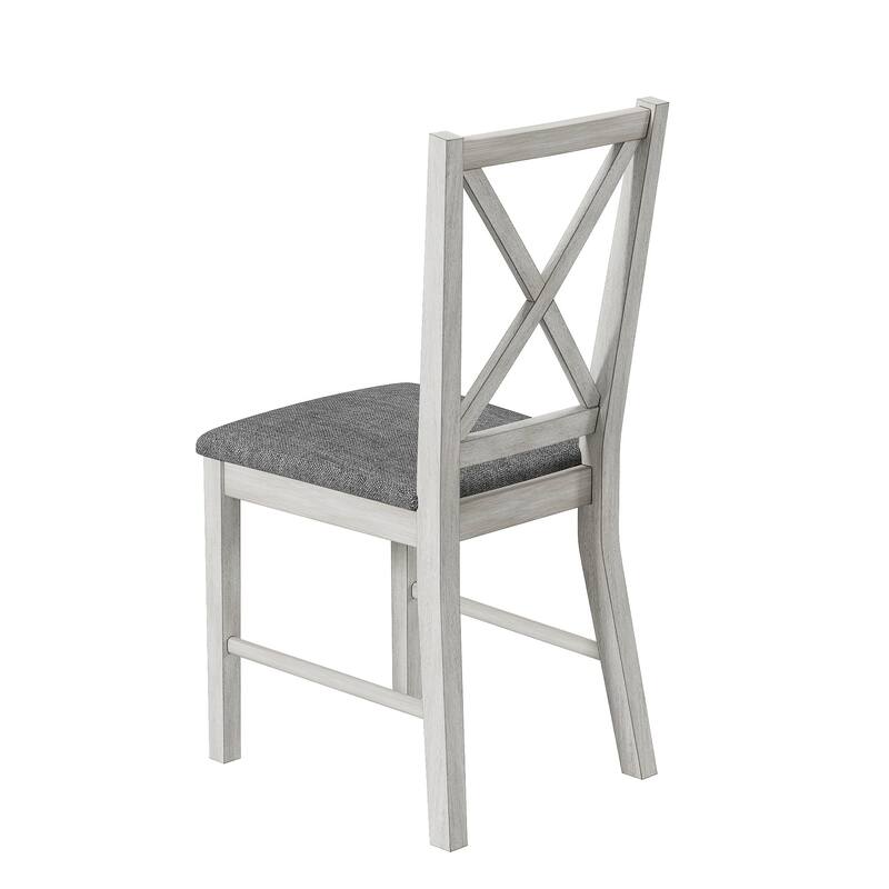 Javlergo Kitchen Table and Chairs for 4/6 Dining Room Table Set,Wood Elegant Kitchen Sets