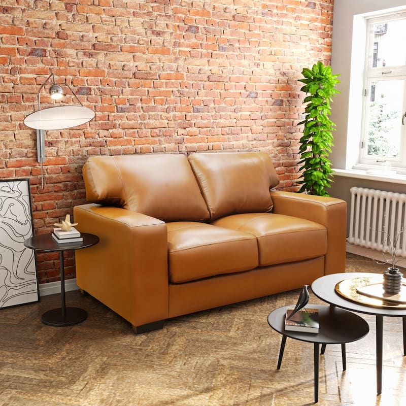 Bordeaux Leather Match Sofa, Loveseat, Armchair and Ottoman