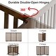 preview thumbnail 20 of 57, Wooden Freestanding Panels Pet Gate