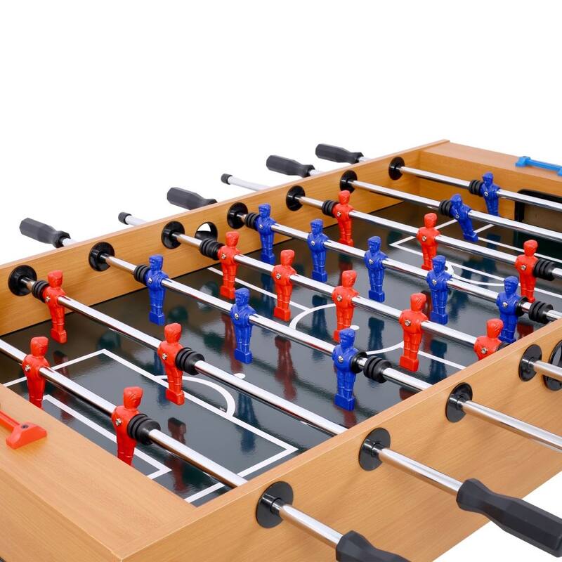 54"W Hurricane Foosball Table, Analog Scoring & Accessories
