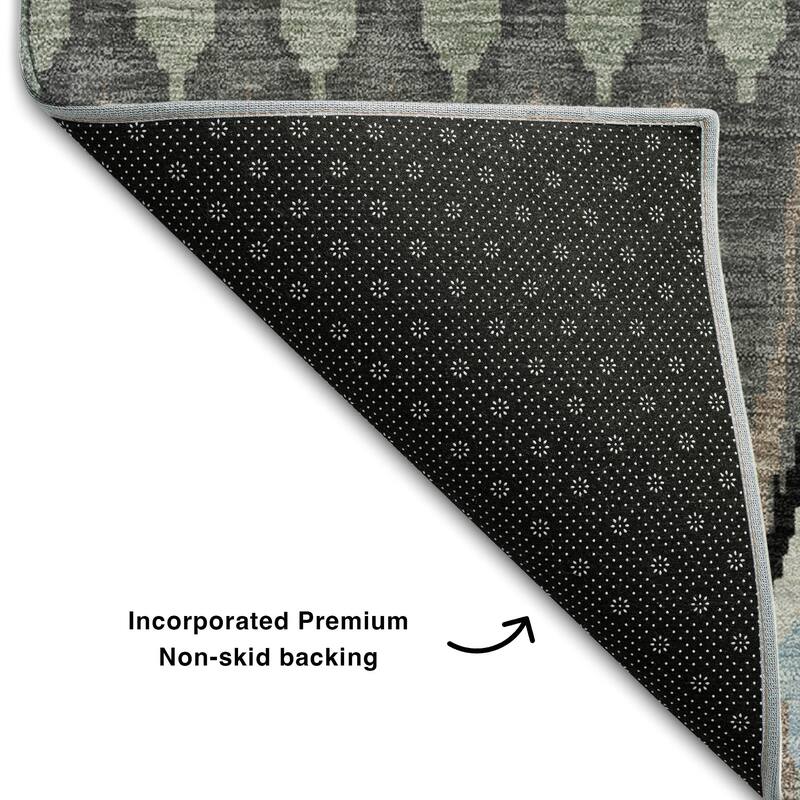 Premium Washable Super Soft Modern Flair Mayfield Rug