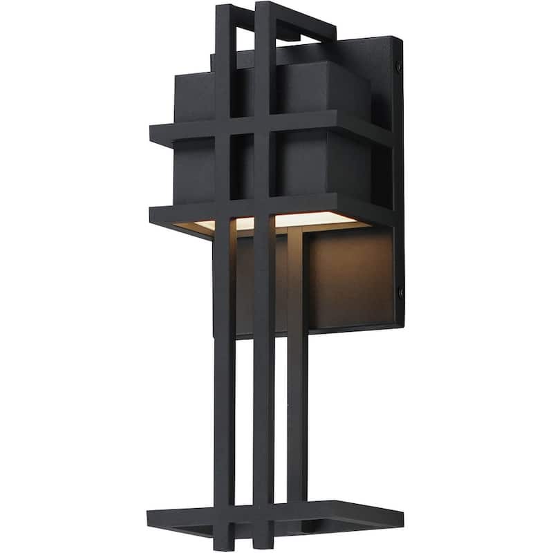 Maxim 30772 Prairie 13" Tall ADA Compliant LED Wall Sconce - Black
