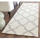 preview thumbnail 27 of 200, SAFAVIEH Handmade Cambridge Luisa Moroccan Trellis Wool Rug 2'6" x 10' Runner - Ivory/Silver - Runner