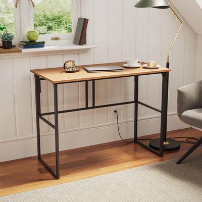 Brookside Delia Folding Metal Desk