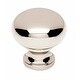 preview thumbnail 2 of 10, Alno Knobs 3/4 Inch Mushroom Cabinet Knob