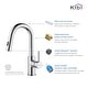 preview thumbnail 53 of 63, Single-Hole Pull-Down Kitchen Faucet with Sprayer and Magnetic Docking