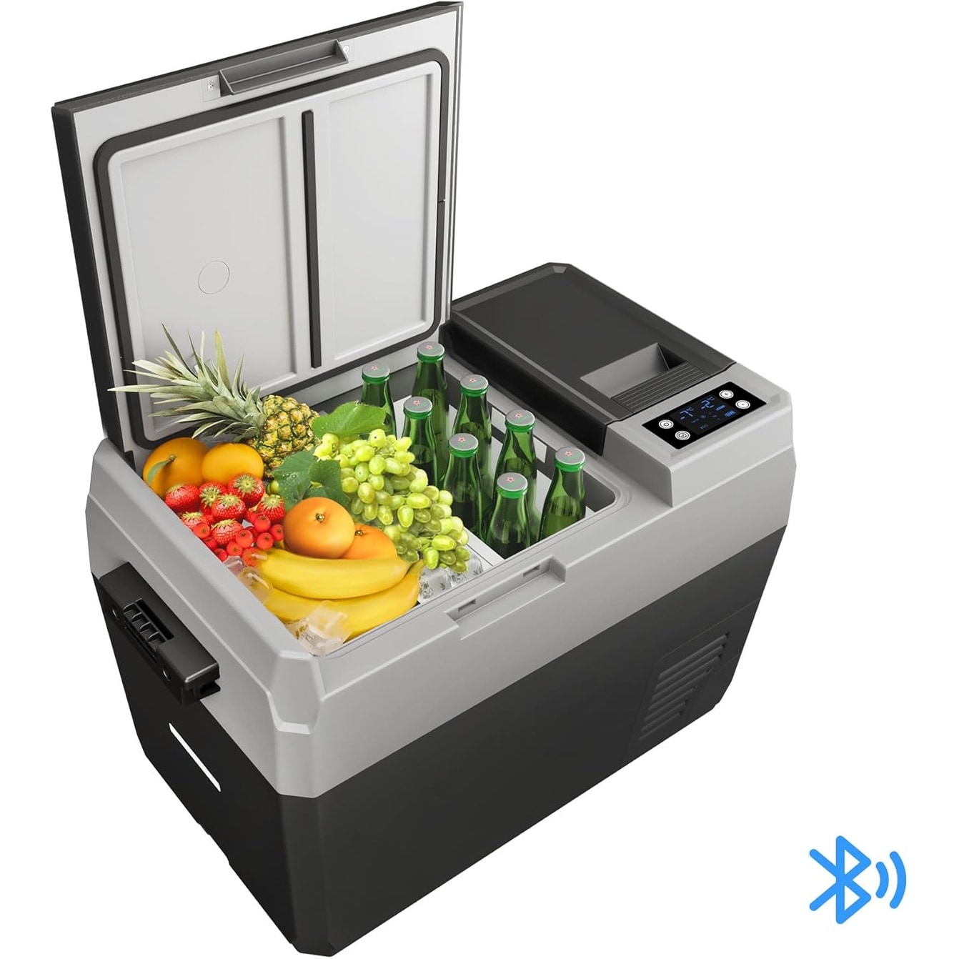 Commercial Soft Serve Ice Cream Machine, 5.8-7.9 Gal/H 3 Flavor Maker for Cafe