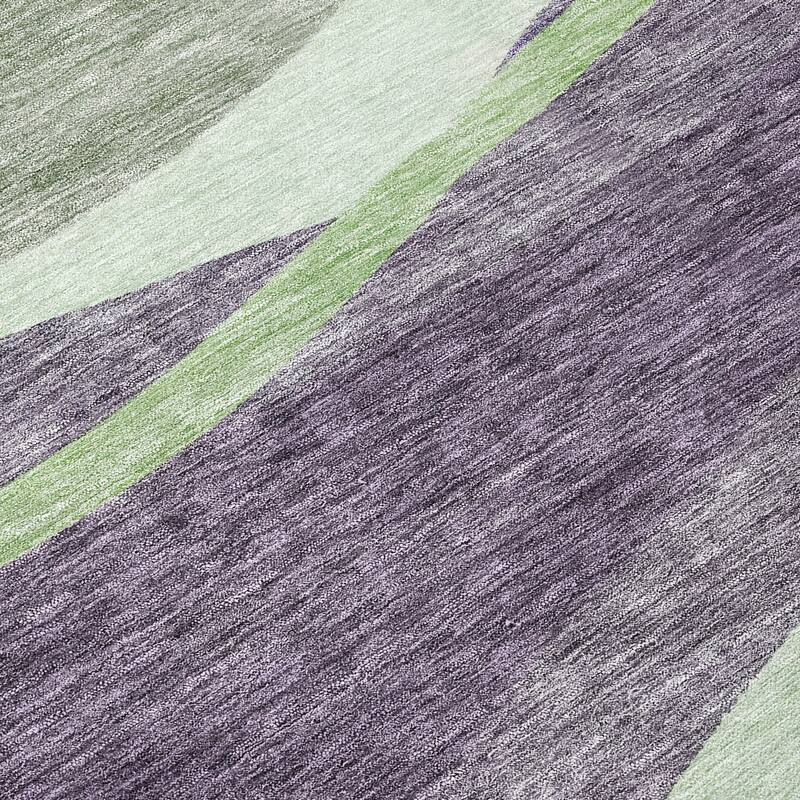 Machine Washable Indoor/ Outdoor Contemporary Deco Chantille Rug