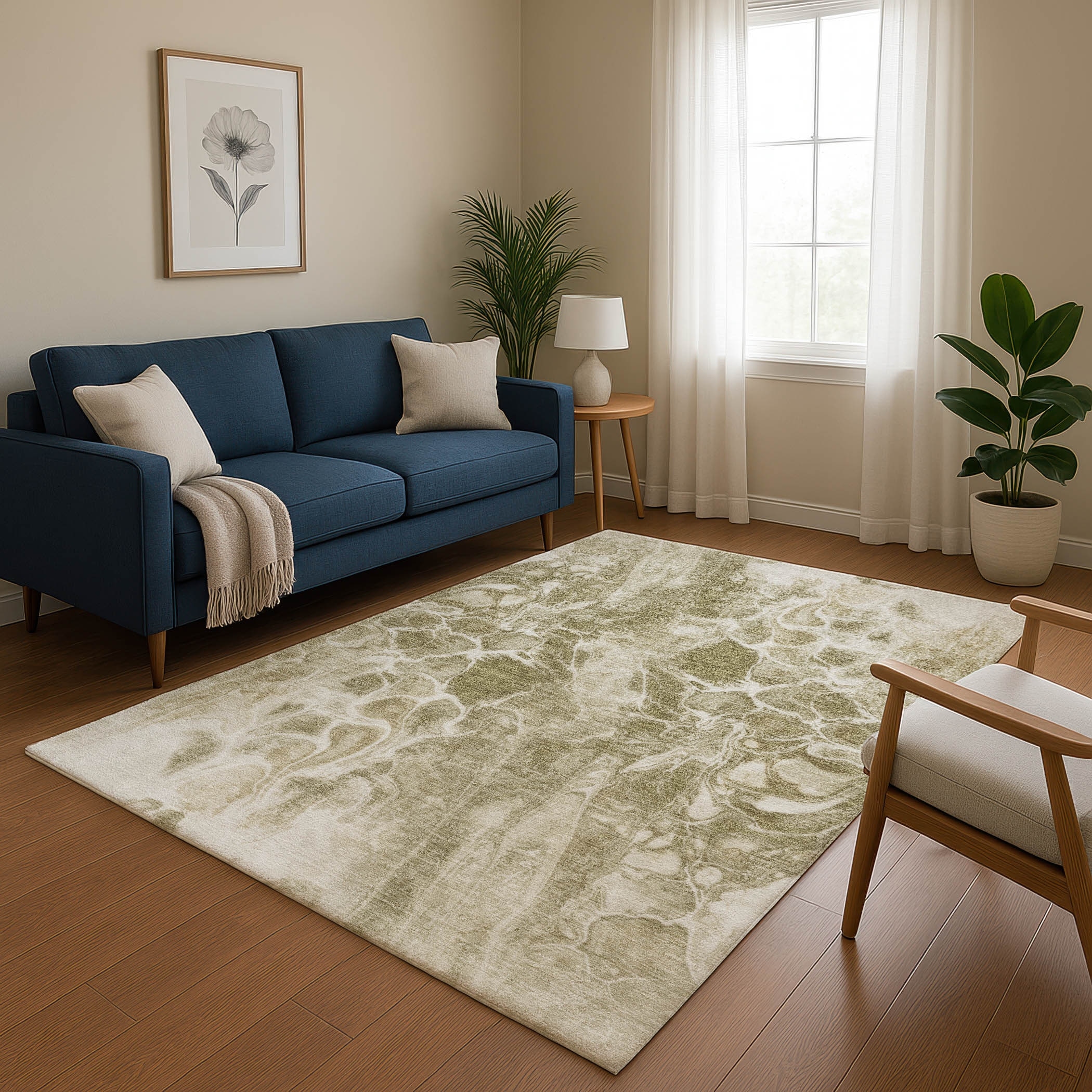 Premium Washable Super Soft Modern Abstract Mayfield Rug