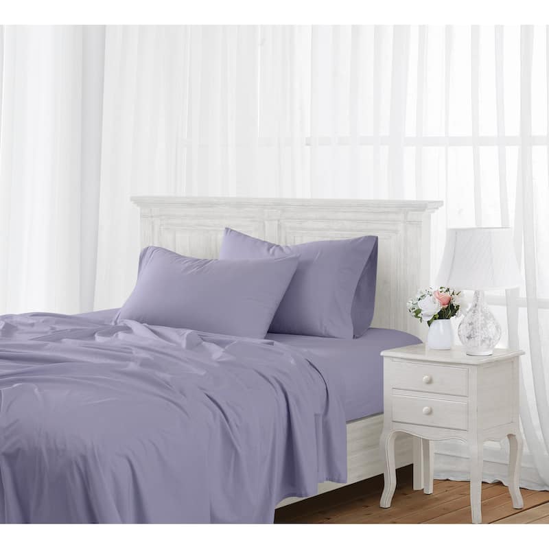 The Farmhouse by Rachel Ashwell Washed Solid Cotton Sheet Set