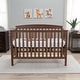 preview thumbnail 9 of 10, Rizzy Home Tiger Print Cotton Fitted Cribsheet - 28" X 52"