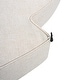 preview thumbnail 8 of 12, Scott Living Jennie Outdoor Round Wicker Daybed with Water-Resistant Beige Cushions