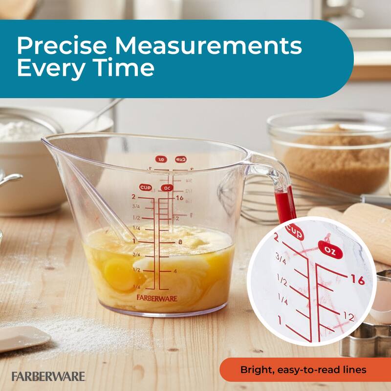 Farberware Set of 2 Professional Angled Measuring Cups