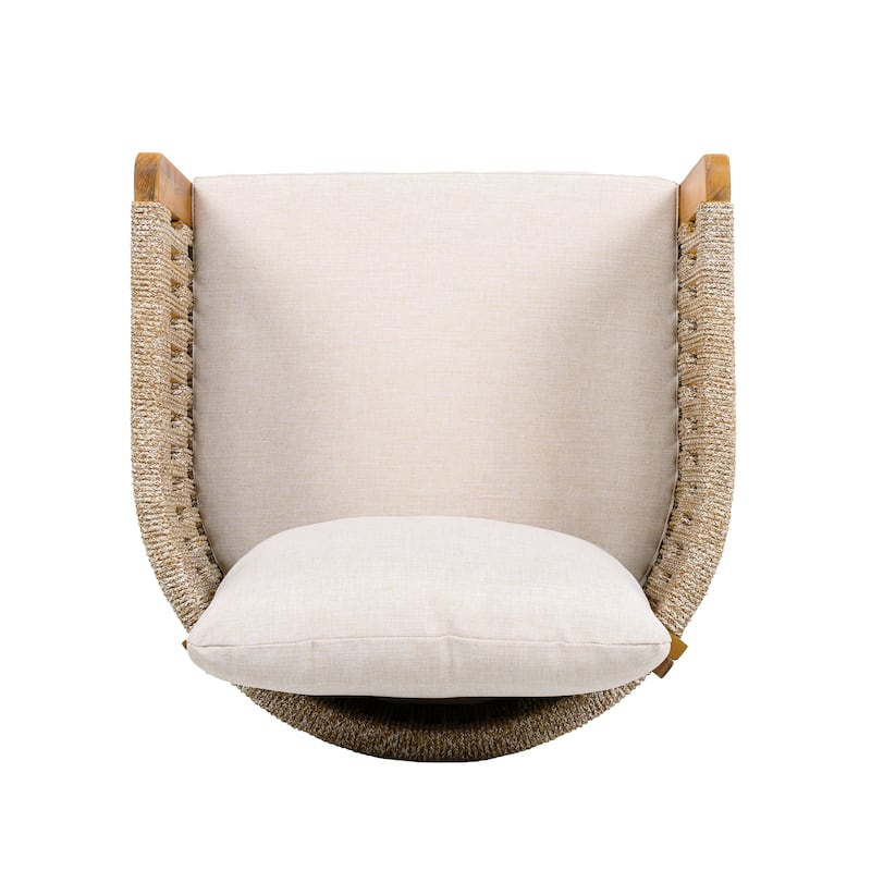 Christopher Knight Home - Isolde Acacia Wood Outdoor Dining Chair（Set of 2）