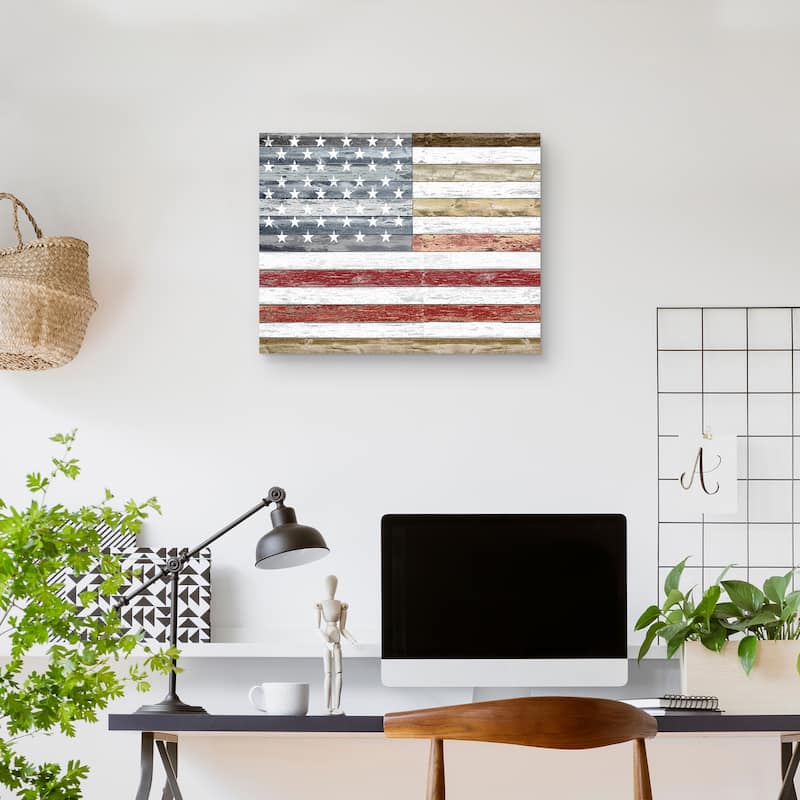 American Timber by Mark Chandon Canvas Art Print