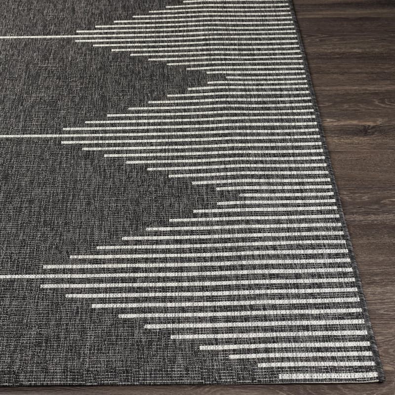 Livabliss Eagean Bohemian Diamond Outdoor Area Rug