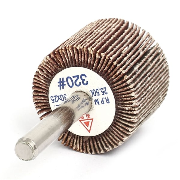 3" 80mm Emery Cloth Sandpaper Abrasive Flap Grinding Wheel 1/4" Shank