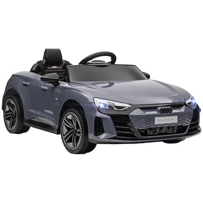 Licensed Audi RS E-tron GT 12V Ride On Car, Electric Toy for Kids, 3.1 MPH, Remote Control, Music & Suspension